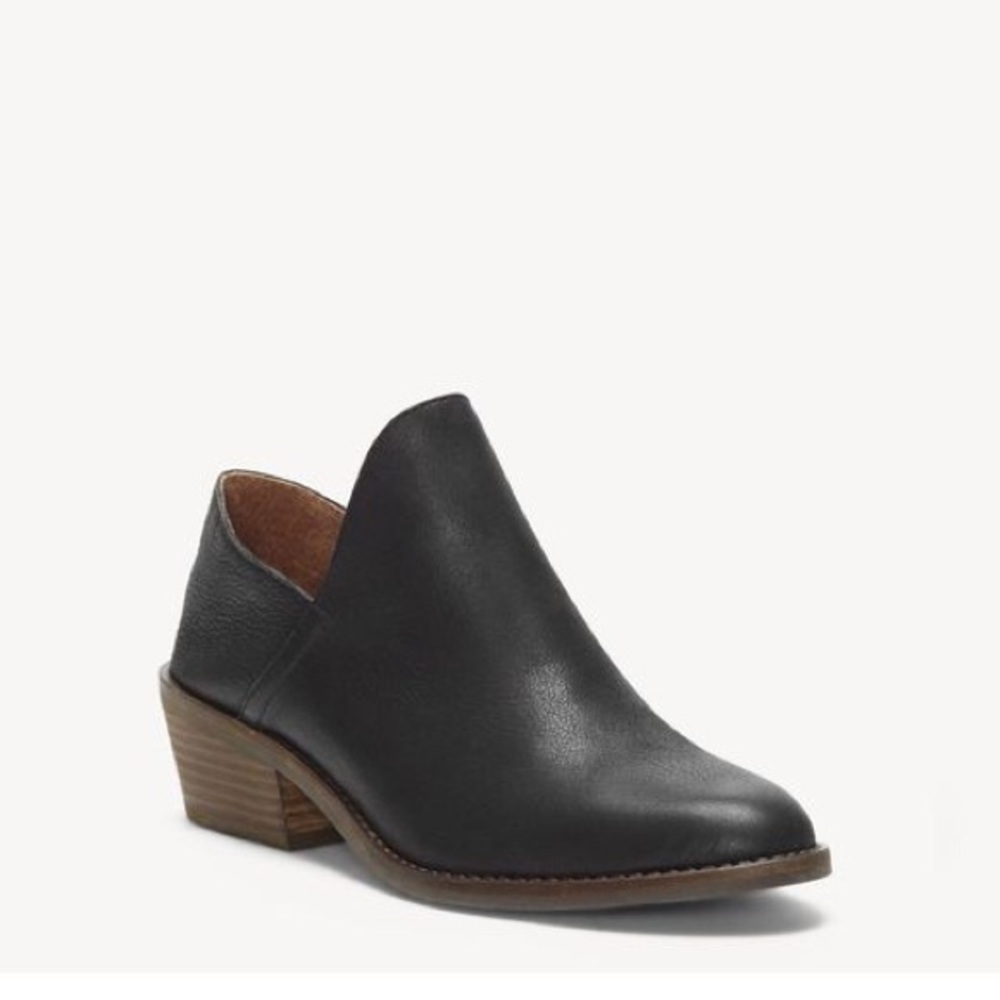 Lucky Brand Black Ankle Booties